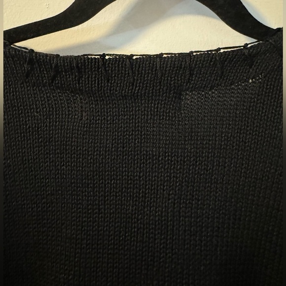 VTG Victoria Harbour Animal Jungle African Black Gold Giraffe Safari Sweater - Picture 12 of 16